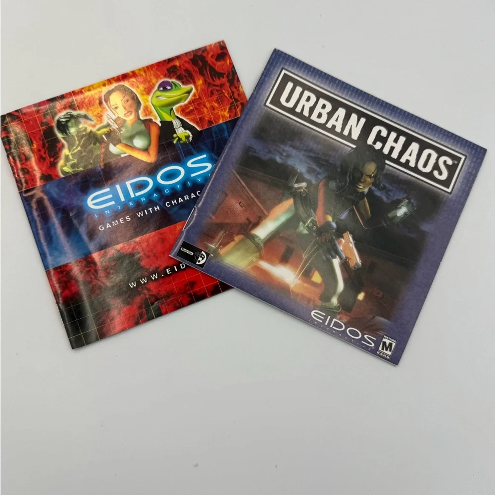 Urban Chaos PC‎ CD-ROM Big Box Complete 1999 Eidos Interactive Vintage